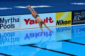 swimming competition in Budapest