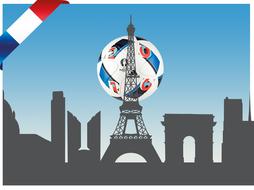 football european championship 2016 as a banner