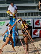 beach volleyball sport competition