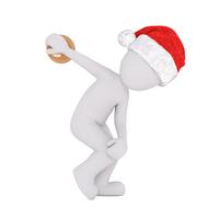 discus thrower as a 3d model
