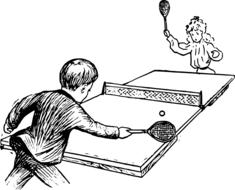 children playing ping pong as an illustration