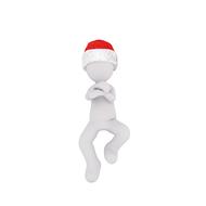christmas white male clipart