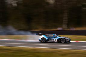 Aston Martin British Gt Race Car on competition