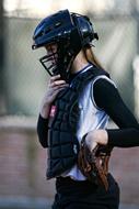 Softball Catcher sport Girl