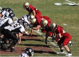 Football Line Of Scrimmage Linemen match