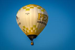 Captive Hot Air Balloon on Sky