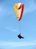 Hang Glider in the sky