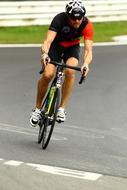 Professional Road Bicycle Racer man