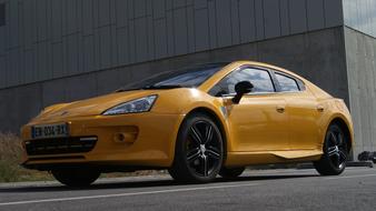 Yellow Car Motor