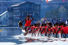 People Sports on lake