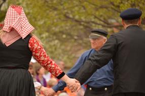 Dance Traditional Dutch people