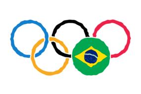 symbol for the olympic games in brazil