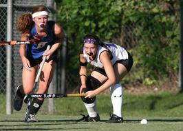 Action photo of Field Hockey Players