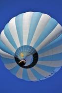 blue and white Hot Air Balloon Albuquerque