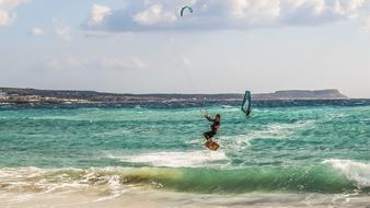 Kite Surfing Sport sea