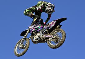 Motocross Fmx jump