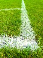photo of Football Field Corner Grass