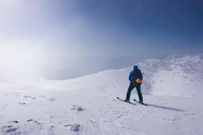 Snow Winter Mountain person
