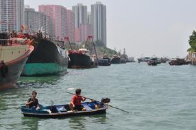 Boat Water Fishing city