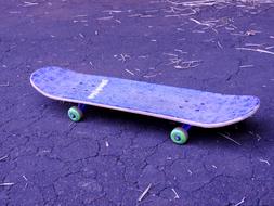 Vintage purple Skateboard