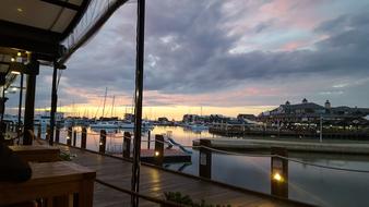 landscape of Marina Skies