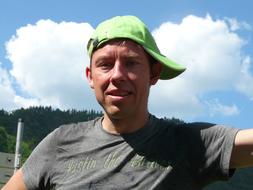 Man Human in cap