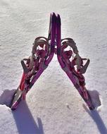 Snowshoes at Winter Snow