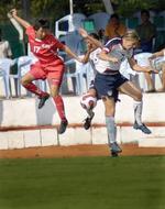 high jumping in football