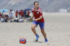 Soccer Beach Girl player