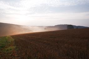 Landscape of hill Nature Sky