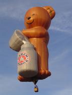 Hot Air Balloon in shape of Bear