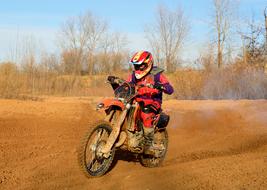 Dirt Motorbike Biker