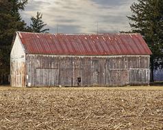 Barn Rustic red roof