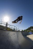 Skateboard Extreme Sport court