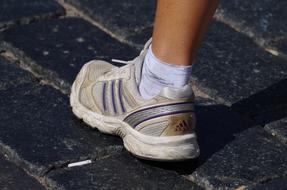 Foot Sneaker Runner