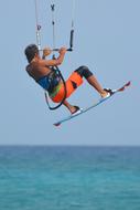 Kite Surfing as a summer leisure