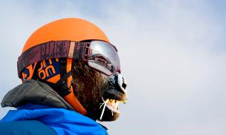 Helmet Sport portrait