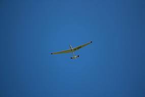 Glider Flight in Sky