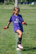 Soccer player at Summer