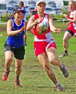 Rugby Tag Women action photo