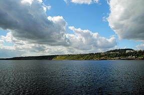 the resort town of Scarborough on the North Sea coast