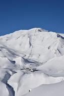 Winter Ski Run in Switzerland