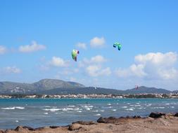 Kitesurfer Sport Sea