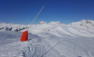 Winter Sports Arena Snow