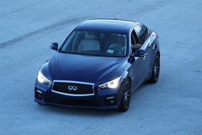 Infiniti Q50S Red Sport car