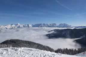 Snow Clouds Winter Sports