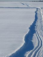 Snow Trail Cross Country Skiing