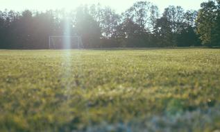 Green Football Field