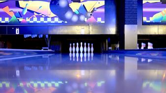 Bowling Sport Game floor