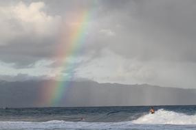 Mountain Sky Rainbow